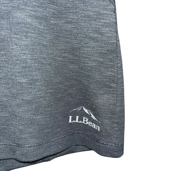 L.L. Bean Casual Gray Crew Neck T Shirt Women’s S Activewear Comfy Minimalist - Picture 3 of 9